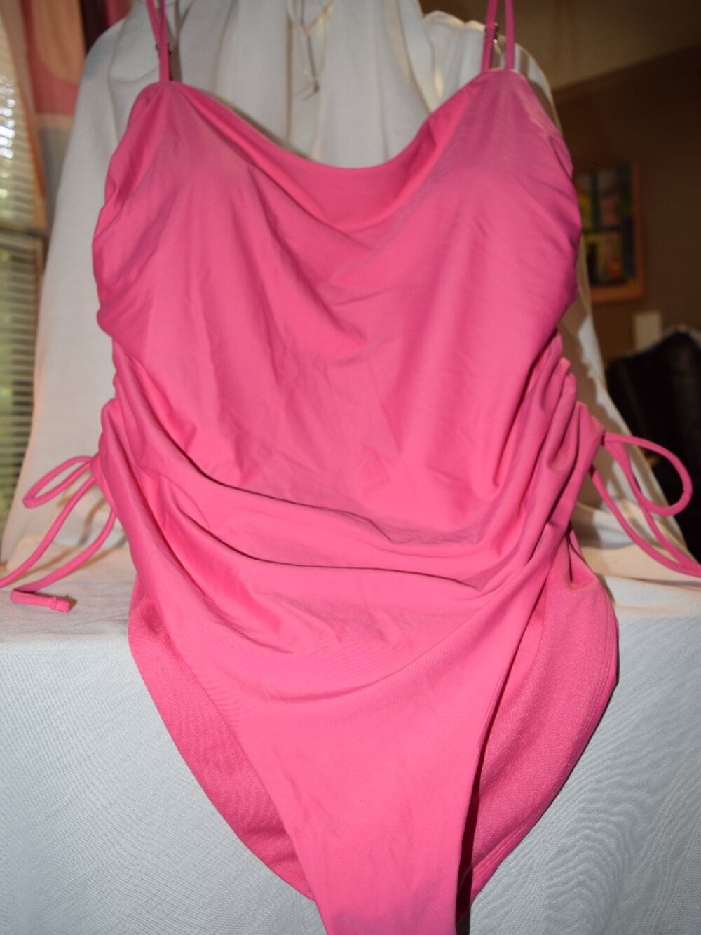 NWT No Boundaries One Pieces Swimsuit, Fuchsia, XXL(20)